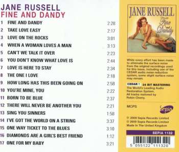 CD Jane Russell: Fine And Dandy