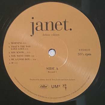 3LP Janet Jackson: Janet. DLX | LTD