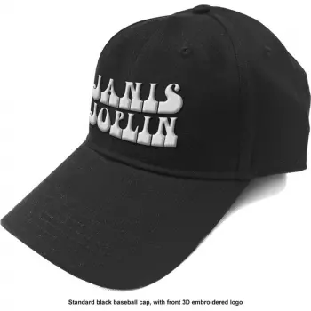 Cap White Logo Janis Joplin