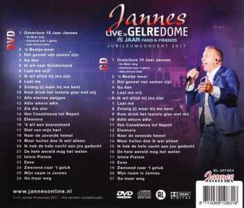 CD/DVD Jannes: Live In Gelredome: 15 Jaar Fans & Friends