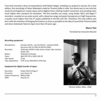 CD János Sebestyén: Omaggio A János Sebestyén