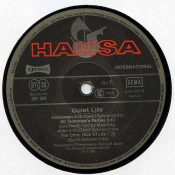 LP Japan: Quiet Life
