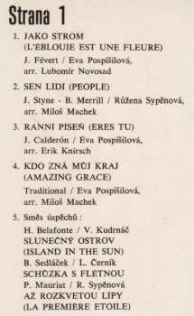 LP Jarmila Veselá: Slunečný Ostrov