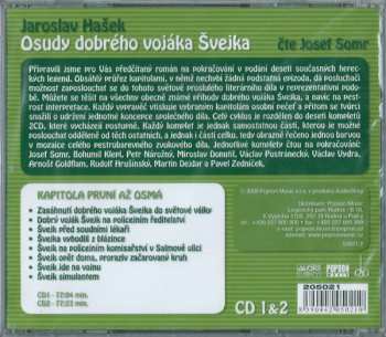 2CD Jaroslav Hašek: Osudy Dobrého Vojáka Švejka (CD 1 & 2)