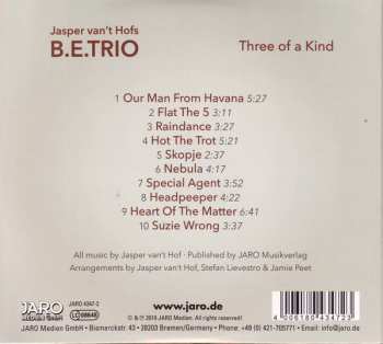 CD B.E.Trio: Three Of A Kind