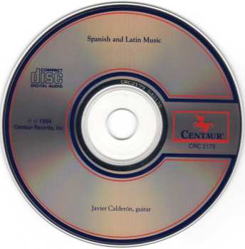 CD Javier Calderón: Spanish & Latin Music
