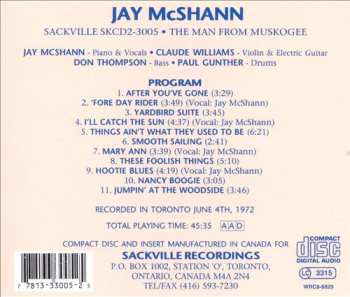 CD Jay McShann: The Man From Muskogee