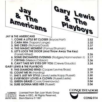 CD Jay & The Americans: Greatest Hits