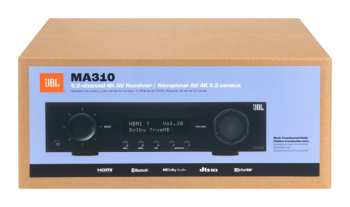 Tontechnik JBL MA310 - Av Zesilovač 5.2, 60 W, 4k, Bluetooth - černý