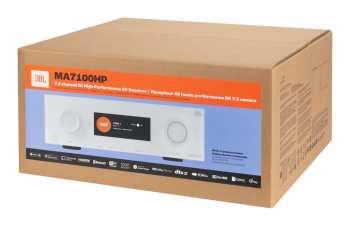 Tontechnik JBL MA7100HP - AV receiver 7.2, 125 W, 8K, Wi-Fi, Bluetooth, Dolby Atmos + Vision - Bílá