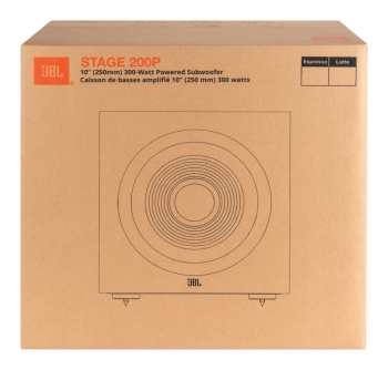 Tontechnik Jbl Stage 200p - Aktivní Subwoofer, 10", 150 W Rms - Bílá