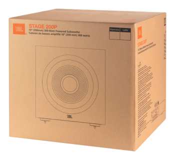 Tontechnik JBL Stage 200P - Aktivní Subwoofer, 10", 150 W Rms - černá
