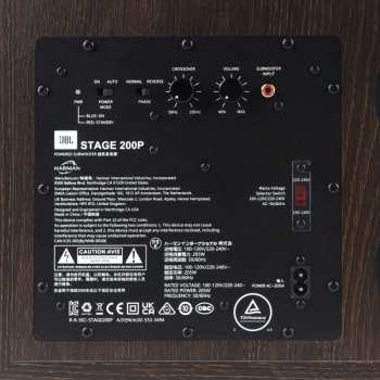Tontechnik JBL Stage 200P - Aktivní Subwoofer, 10", 150 W Rms - černá