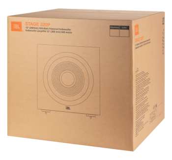 Tontechnik JBL Stage 220P - Aktivní Subwoofer, 12", 250 W Rms - černá