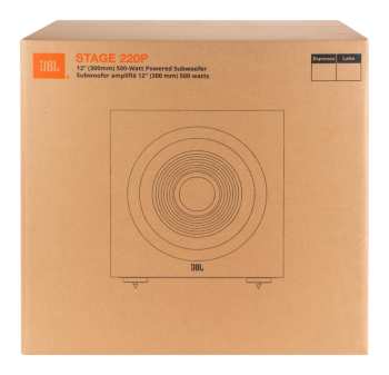 Tontechnik JBL Stage 220P - Aktivní Subwoofer, 12", 250 W Rms - černá