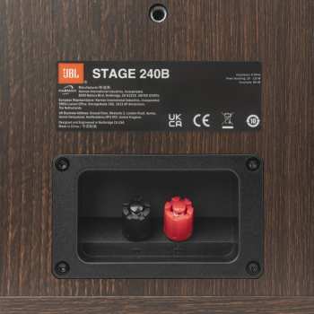 Tontechnik JBL Stage 240B - 2-pásmové Regálové Reprosoustavy, 75 W Rms, 4,5" - černá