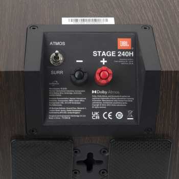 Tontechnik JBL Stage 240H - 2-pásmové Dolby Atmos Modulové Reprosoustavy, 4,5" - černá