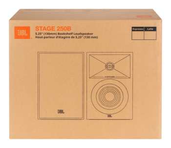 Tontechnik JBL Stage 250B - 2-pásmové Regálové Reprosoustavy, 75 W Rms, 5,25" - černá