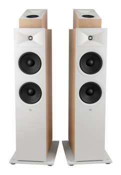 Tontechnik JBL Stage 280F - 2,5-pásmové Podlahové Reprosoustavy, 125 W Rms, 2 X 8" - Bílá