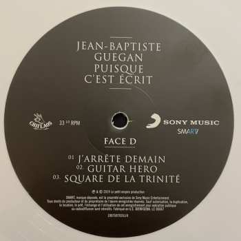 2LP Jean-Baptiste Guegan: Puisque C'Est Ecrit CLR | LTD