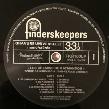 LP Jean-Claude Vannier: Les Chemins De Katmandou