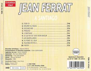 CD Jean Ferrat: Jean Ferrat - A Santiago Cuba Si