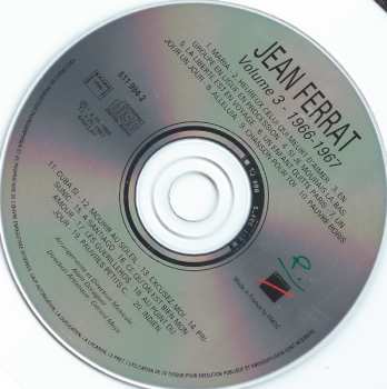 CD Jean Ferrat: Les Années Barclay Volume 3 - 1966-1967
