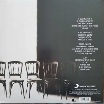 2LP Jean-Jacques Goldman: Entre Gris Clair Et Gris Foncé