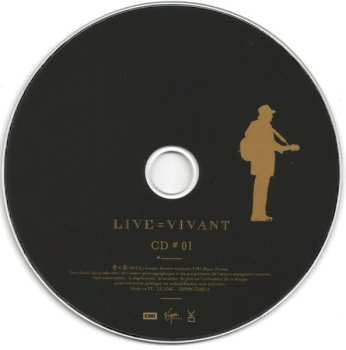 2CD/DVD Jean-Louis Aubert: Live = Vivant LTD