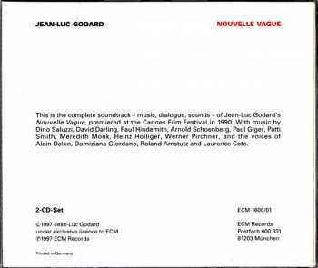 2CD/Box Set Jean-Luc Godard: Nouvelle Vague