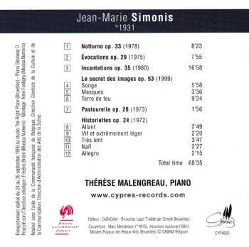 CD Thérèse Malengreau: Oeuvres Pour Piano