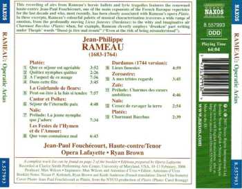 CD Jean-Philippe Rameau: Operatic Arias