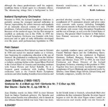 CD Jean Sibelius: Symphonies Nos 6 & 7 Etc.