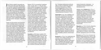 CD Jean Sibelius: Works For Violin And Piano