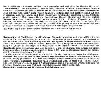 CD Göteborgs Symfoniker: Pohjola's Daughter - Tapiola (Rakastava - Impromptu For Strings)