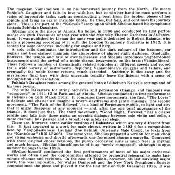 CD Göteborgs Symfoniker: Pohjola's Daughter - Tapiola (Rakastava - Impromptu For Strings)