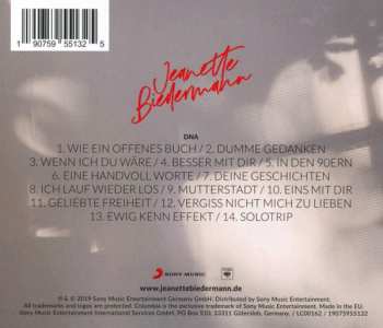 CD Jeanette Biedermann: DNA