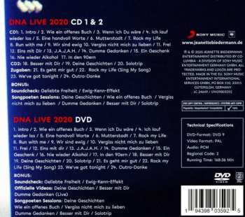 2CD/DVD Jeanette Biedermann: DNA Live 2020 DIGI