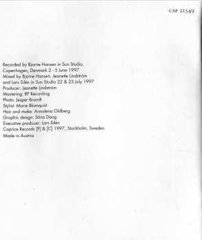 CD Jeanette Lindström Quintet: I Saw You