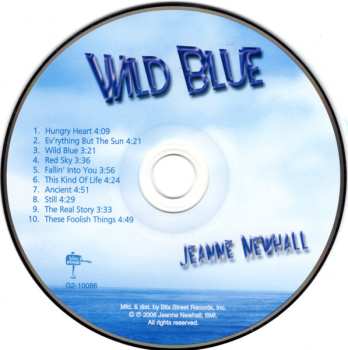 CD Jeanne Newhall: Wild Blue