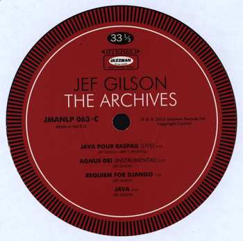 2LP Jef Gilson: The Archives