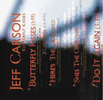 CD Jeff Carson: Butterfly Kisses