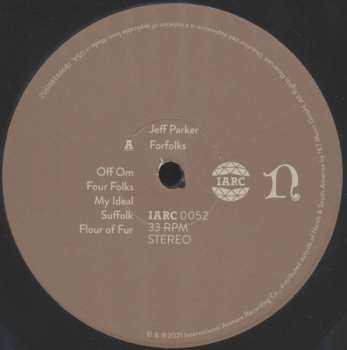 LP Jeff Parker: Forfolks