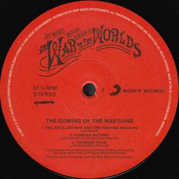 2LP Jeff Wayne: Jeff Wayne's Musical Version Of The War Of The Worlds