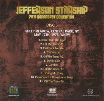 6CD/Box Set Jefferson Starship: 70's Broadcast Collection