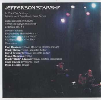 3CD/Box Set Jefferson Starship: BB Kings Blues Club Ny 2007 Mick's Picks Volume 4