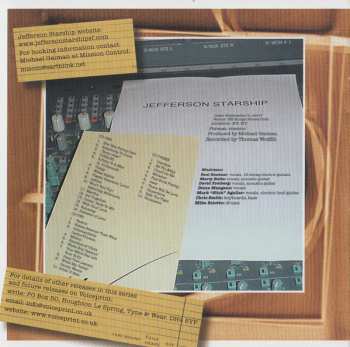 3CD/Box Set Jefferson Starship: BB Kings Blues Club Ny 2007 Mick's Picks Volume 4