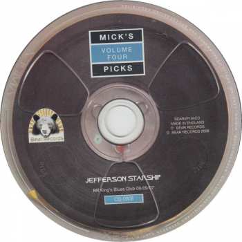 3CD/Box Set Jefferson Starship: BB Kings Blues Club Ny 2007 Mick's Picks Volume 4