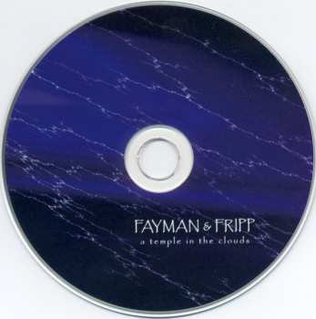 CD Robert Fripp: A Temple In The Clouds