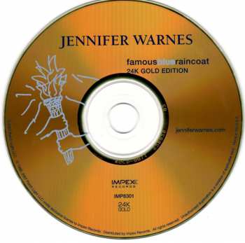 CD Jennifer Warnes: Famous Blue Raincoat (The Songs Of Leonard Cohen)